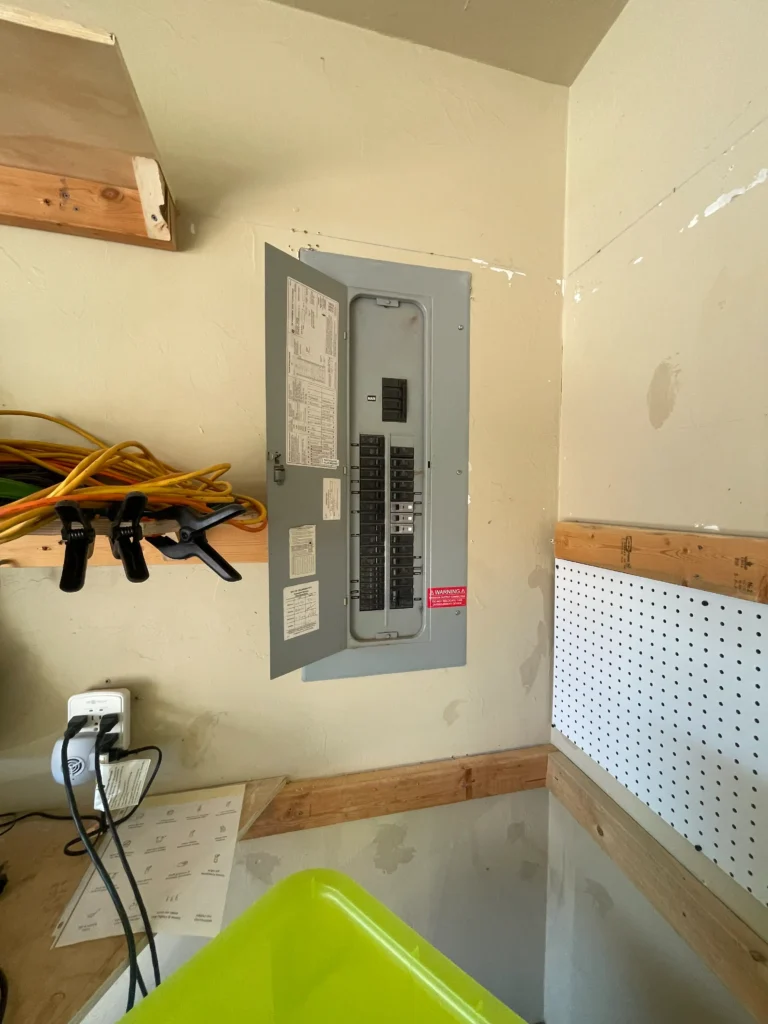 breaker box upgraded for solar power
